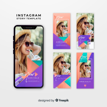 Instagram stories templates