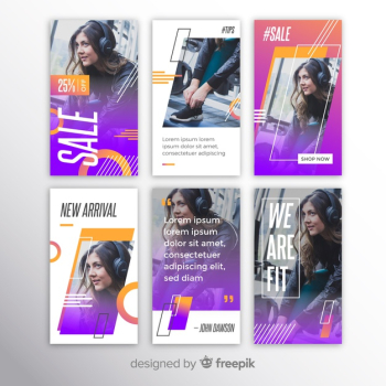Instagram stories templates Free Vector Instagram stories templates Free Vector