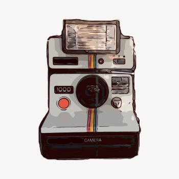 Instant camera clipart, retro illustration | Free Vector - rawpixel Instant camera clipart, retro illustration | Free Vector - rawpixel