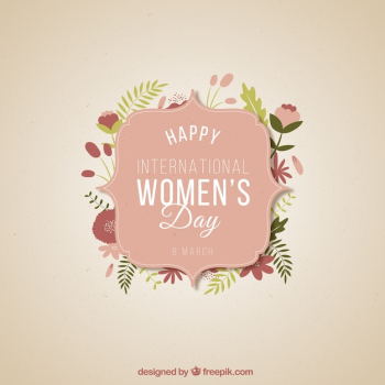 International Women Day Label International Women Day Label