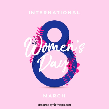 International women's day background International women's day background