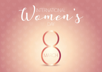 International women's day background International women's day background
