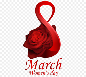 International Women's Day Image March 8 Garden roses Clip art - march 28 events 