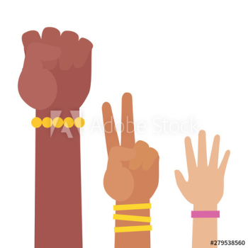 international youth day flat design