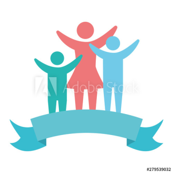 international youth day flat design