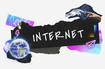 Internet word typography, technology neon | Free Photo - rawpixel Internet word typography, technology neon | Free Photo - rawpixel