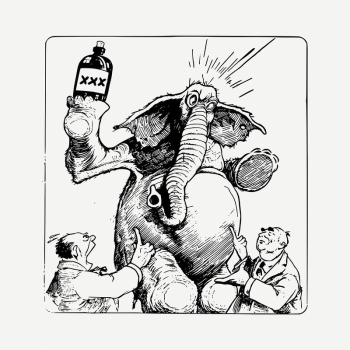 Intoxicated elephant drawing, vintage animal | Free PSD - rawpixel Intoxicated elephant drawing, vintage animal | Free PSD - rawpixel