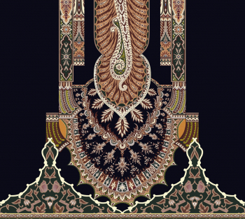 Intricate Traditional Textile Pattern Intricate Traditional Textile Pattern