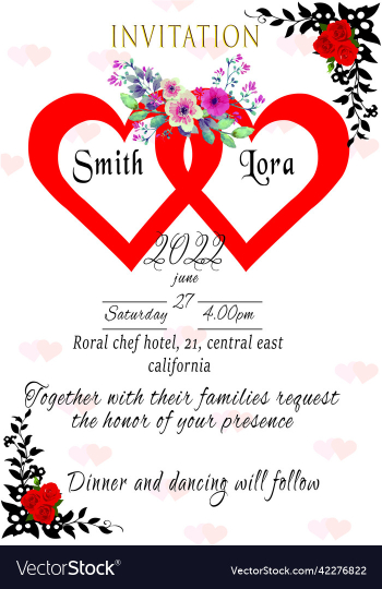 invitation card design eps invitation card design eps
