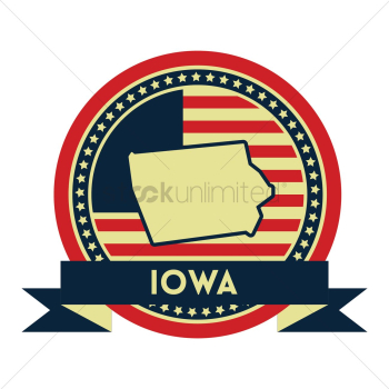 Iowa map label Iowa map label