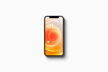 iPhone 12 Mockup PSD iPhone 12 Mockup PSD