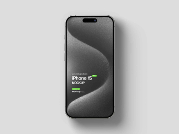 iPhone 15 Pro Mockup