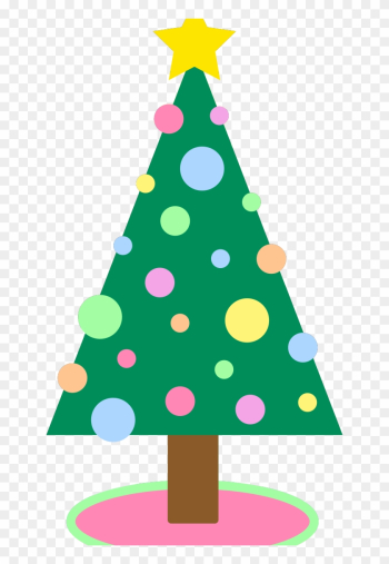 Iphone - 5 - Clipart - Cute Christmas Tree Cartoon