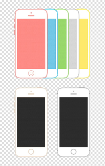 IPhone 5s iPhone 6 Mockup Apple, Color apple phone line draft transparent background PNG clipart