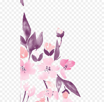 iPhone 6 Plus iPhone 4 Desktop Wallpaper Samsung Galaxy - Watercolor Flowers 
