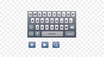 iPhone 6S Computer keyboard Push-button iOS - Keyboard picture 