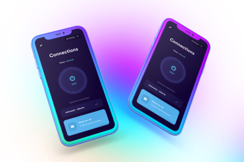 iPhone Clay Gradient Free Mockup iPhone Clay Gradient Free Mockup
