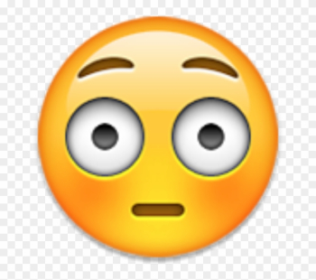 Iphone Emoji Sticker Smiley Emotion - Big Eyes Emoji Png - Free ...