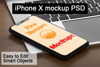 iPhone X Mockup PSD