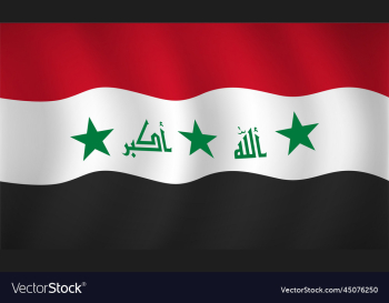 iraq flag background