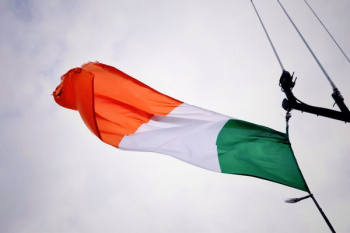 Irish Flag Flying Irish Flag Flying