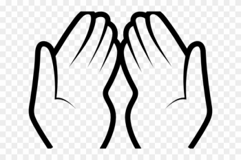 Islam Clipart Dua - Muslim Praying Hands Png