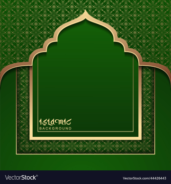 islamic background design template