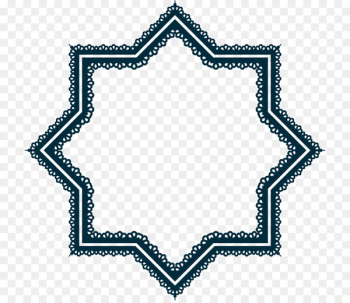 Islamic geometric patterns Islamic architecture Star and crescent - lace 