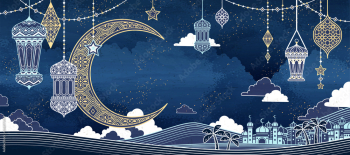 Islamic line style background