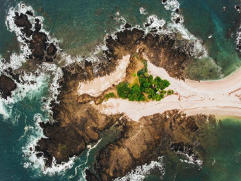 island surrounded by ocean water island surrounded by ocean water