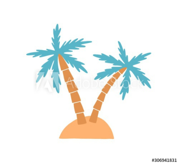 Island vector illustration Island vector illustration