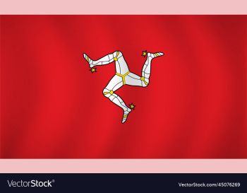 isle of man flag background