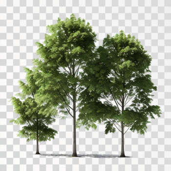 Isolate Trees PNG transparent background