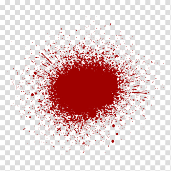 Isolated blood splatter - Transparent PNG & SVG vector