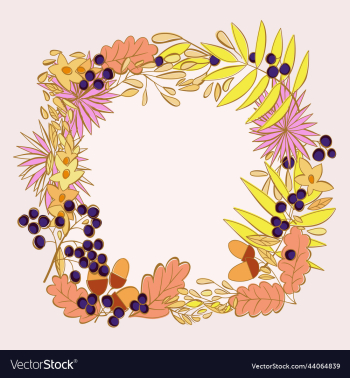 isolated frame with leaves flowers and isolated frame with leaves flowers and
