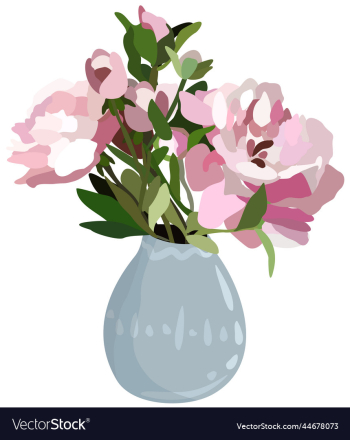 isolated of peony bouquet in light isolated of peony bouquet in light