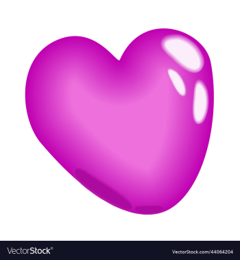 isolated of pink heart isolated of pink heart