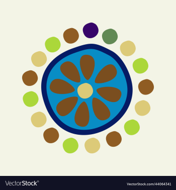 isolated of rounded decorative isolated of rounded decorative