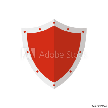 Isolated shield vector design Isolated shield vector design