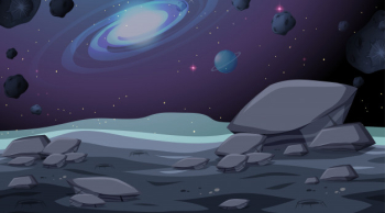 Isolated space background scene Free Vector Isolated space background scene Free Vector