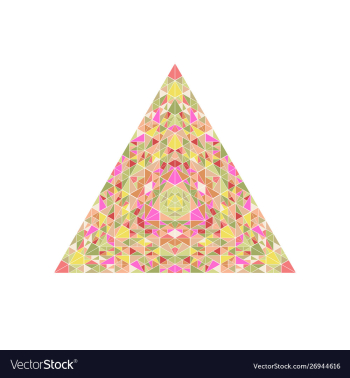 Isolated triangle pyramid symbol - geometric vector image Isolated triangle pyramid symbol - geometric vector image