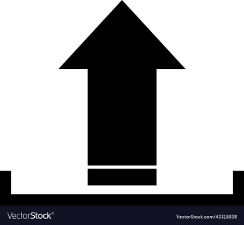 isolated upload icon isolated upload icon