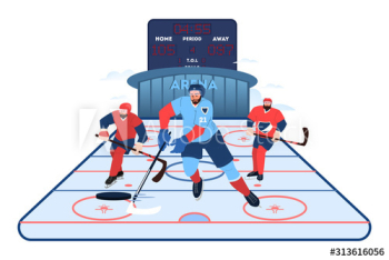 Isolated vector illustration of hockey team athlete Isolated vector illustration of hockey team athlete