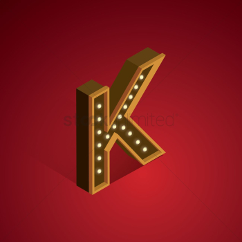 Isometric alphabet k Isometric alphabet k