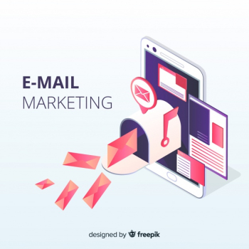 Isometric email marketing Isometric email marketing