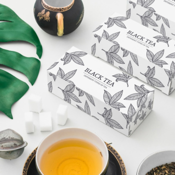 Isometric tea mockup Free Psd