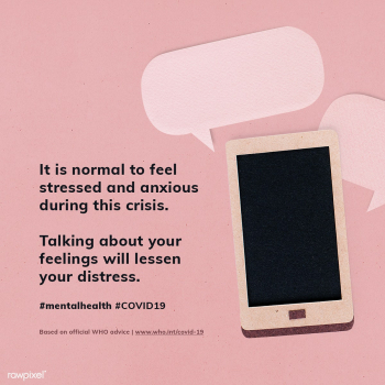 It is normal to feel stressed and anxious during the coronavirus pande.. | Free  illustration - 2320110