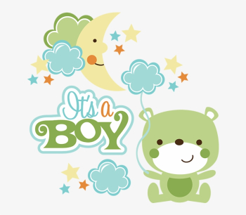 It's A Boy Svg Scrapbook Collection Baby Boy Svg Files - Png Baby ...