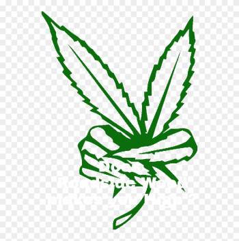 It Will Have A Fat Stem And It&#39;s Useless For Getting - Pot Leaf Peace Sign