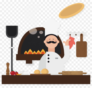 Italian cuisine Pizza Cooking Chef Vector graphics - pizza cuisine 